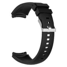 BStrap Silicone Davis řemínek na Samsung Galaxy Watch 3 45mm, black