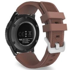BStrap Silicone Sport řemínek na Huawei Watch GT3 46mm, brown