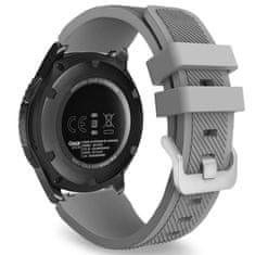 BStrap Silicone Sport řemínek na Huawei Watch 3 / 3 Pro, gray
