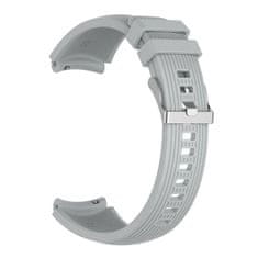 BStrap Silicone Davis řemínek na Huawei Watch GT/GT2 46mm, gray