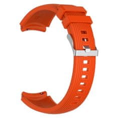 BStrap Silicone Davis řemínek na Huawei Watch 3 / 3 Pro, orange