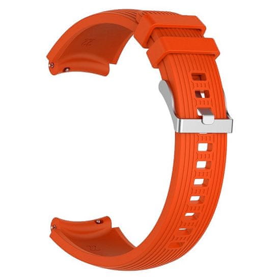 BStrap Silicone Davis řemínek na Xiaomi Watch S1 Active, orange