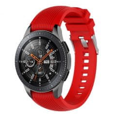 BStrap Silicone Davis řemínek na Huawei Watch GT3 46mm, red
