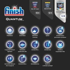 Finish Quantum Ultimate - kapsle do myčky nádobí Lemon Sparkle 60 ks