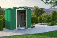 IWHOME Zahradní domek ARES A 2,71 m² zelená + podlahová konstrukce ARES A IWH-10230021 + IWH-10240001