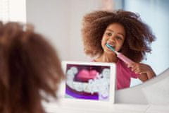 Philips Sonický elektrický zubní kartáček dětský s bluetooth růžový HX6352/42