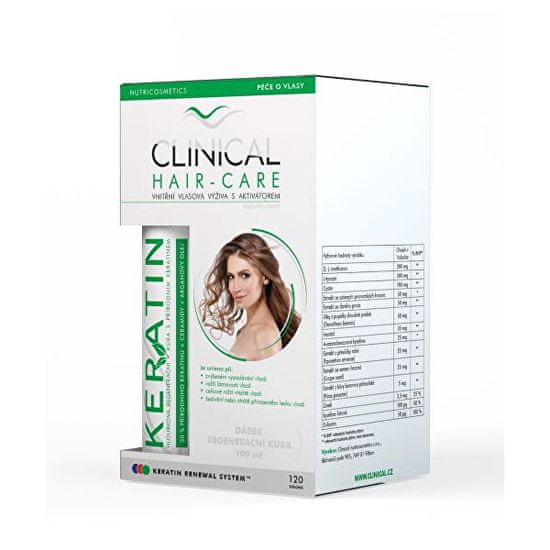 Clinical Hair-Care 120 tobolek + keratin 100 ml - kúra na 4 měsíce