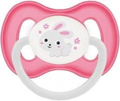Canpol babies Dudlík kaučukový třešinka 6-18m Bunny & Company růžová