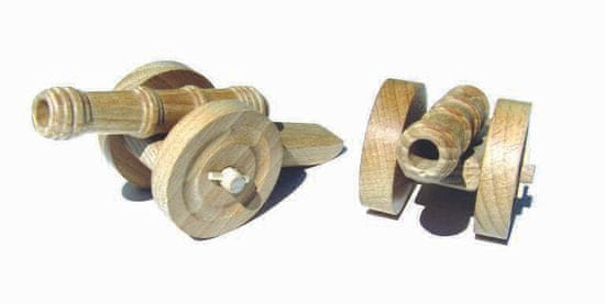 Ceeda Cavity - dřevěné hračky - dřevěné dělo 1 ks