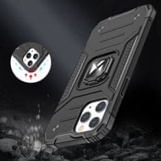 WOZINSKY Pouzdro Wozinsky Ring armor pro Apple iPhone 12 Pro Max -Stříbrná KP9049