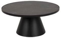 Design Scandinavia Konferenční stolek Soli, 86 cm, černá