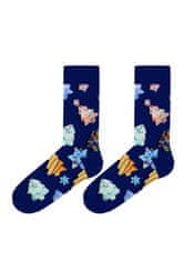 John Frank Dámské ponožky WJFLSFUN-CH19, Modrá, UNI