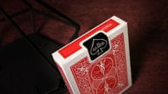 Bicycle Rider back - hrací karty, červená