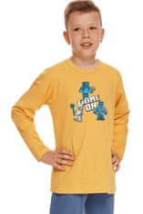 TARO Chlapecké pyžamo 2623 Jacob, žlutá, 98