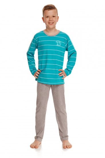 TARO Chlapecké pyžamo 2621 Harry turquoise