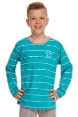 TARO Chlapecké pyžamo 2622 Harry turquoise, tyrkysová, 128