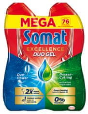 Somat Excellence Gel Anti Grease Cutting 2 x 684ml