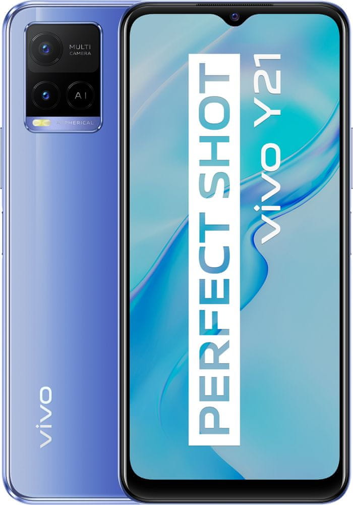 VIVO Y21, 4GB/64GB, Metallic Blue
