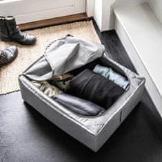 SKUBB krabice na oděvy/prádlo 44x55x19 cm tmavě šedá