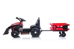 Beneo Elektrický Traktor FARMER s naběračkou a vlečkou, zadní pohon, 6V baterie, 20W Motor