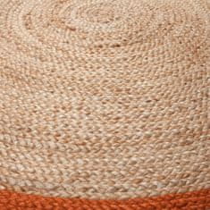 Flair Kusový koberec Lunara Orange kruh – na ven i na doma 150x150 (průměr) kruh