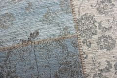 Flair AKCE: 120x170 cm Kusový koberec Manhattan Patchwork Chenille Duck Egg 120x170