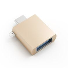 Satechi C-típusú USB-A 3.0 adapter ST-TCUAG, arany színű