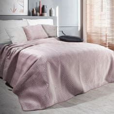 My Best Home Přehoz na postel SOFFIE 220X240 cm - RŮŽOVÁ/ pudrová růžová