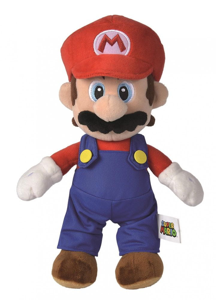 Levně Simba Plyšová figurka Super Mario, 30 cm