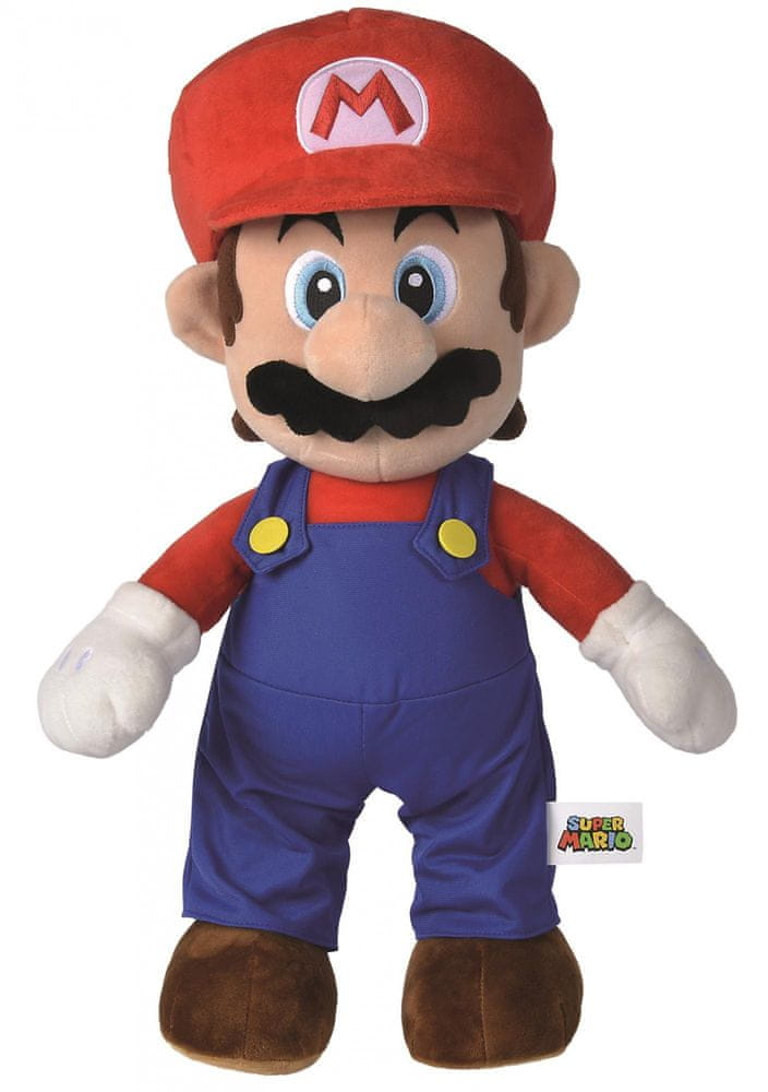 Levně Simba Plyšová figurka Super Mario, 50 cm
