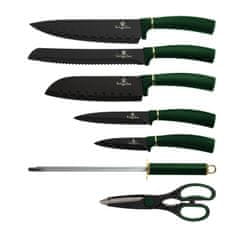 Berlingerhaus Sada nožů ve stojanu 8 ks Emerald Collection
