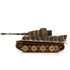 RC tank 1/16 RC Tiger I dřívejší verze vícebarevná kamufláž - infra IR