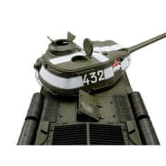 RC tank PRO 1/16 RC IS-2 1944 zelená kamufláž - infra IR - kouř z hlavně