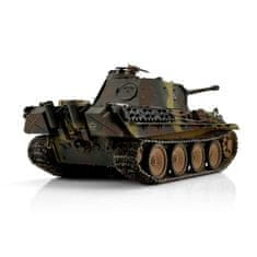 RC tank PRO 1/16 RC Panther G vícebarevná kamufláž - infra IR - Servo