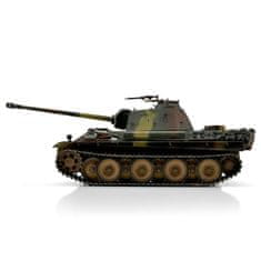 RC tank PRO 1/16 RC Panther G vícebarevná kamufláž - infra IR - Servo