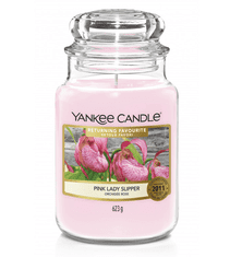 Yankee Candle PINK LADY Slippery Velká svíčka 623g
