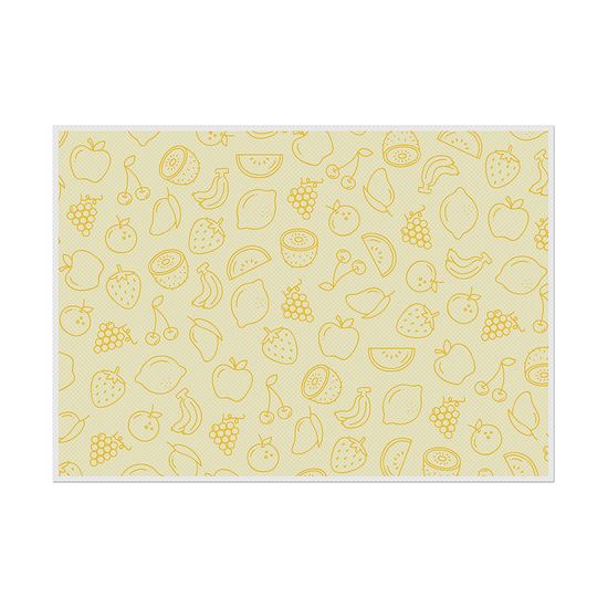 Jansen Display Prostírání Žluté ovoce (abstraktní) - sada 6ks