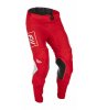 Kalhoty LITE, FLY RACING - USA 2022 (červená/bílá) 30