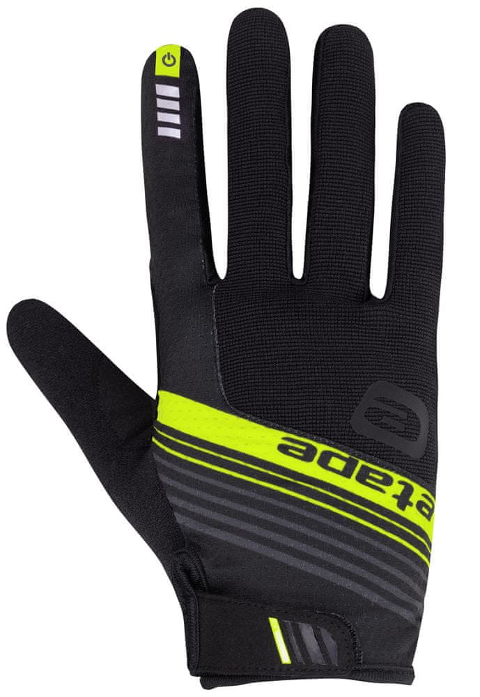 Etape Spring+ Cyklistické rukavice černá XL