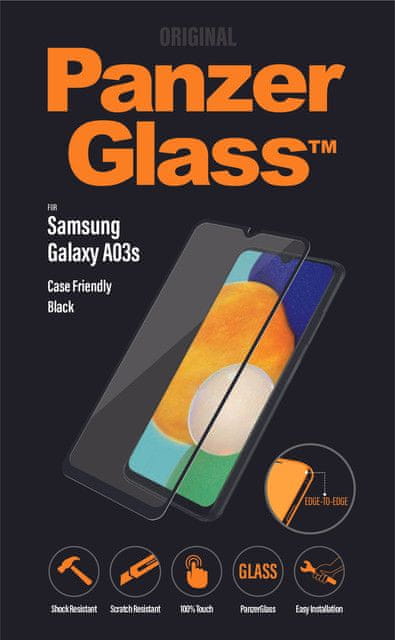 PanzerGlass Edge-to-Edge pro Samsung Galaxy A03s 7280