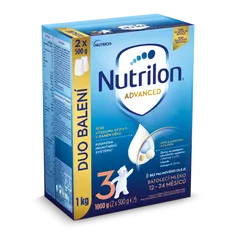 Nutrilon 3 Advanced batolecí mléko 1 kg, 12+