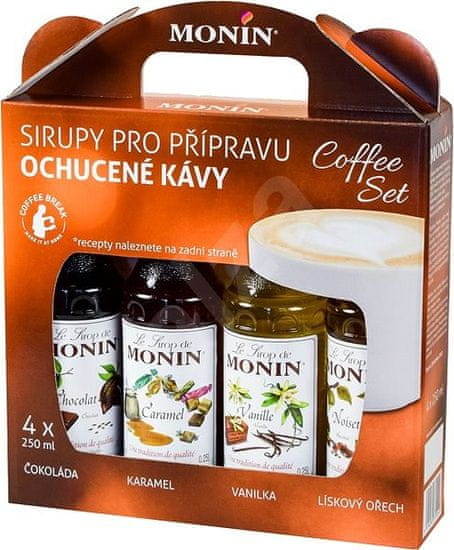 MONIN Sirup Monin Coffee set 4 x 0,25 l