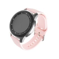 FIXED Silikonový řemínek FIXED Silicone Strap s Quick Release 22mm pro smartwatch, růžový