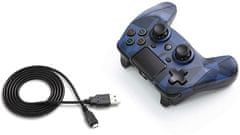 Snakebyte Game:Pad 4 S, bezdrátový, modré camo (PS4) (SB912726)
