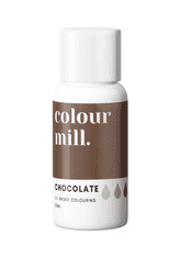 colour mill Olejová barva 20ml vysoce koncentrovaná čokoládová 