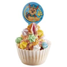 Dekora Jedlý papír zápich na muffiny Paw Patrol 20ks 6,5x4cm 