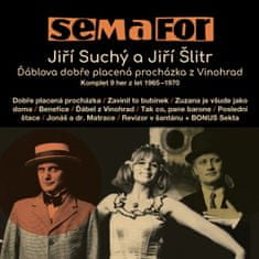 Suchý Jiří, Šlitr Jiří: SEMAFOR - Komplet 9 her z let 1965-1970 (15x CD) - CD