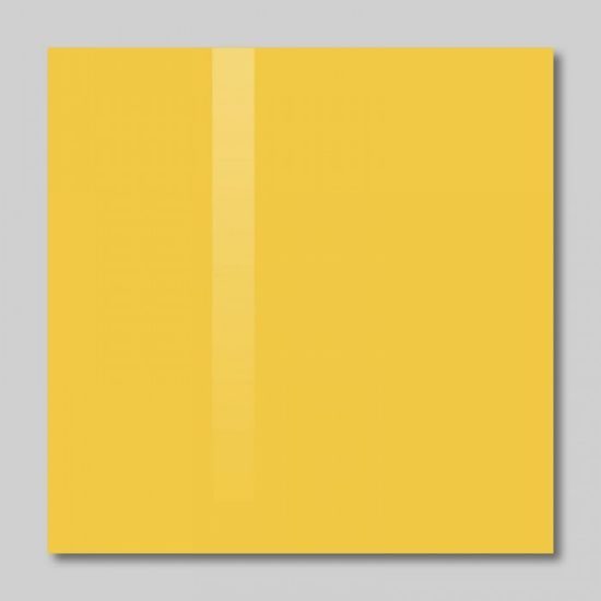 SOLLAU Skleněná magnetická tabule žlutá exotická 40 x 60 cm