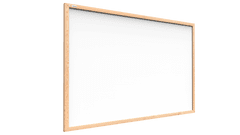 Magnetická tabule 90 x 60 ALLboards NATURAL TM96D + dřevěný bukový stojan EW01