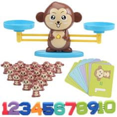 Alum online Vzdělávací opička - Opičí váha s čísly
